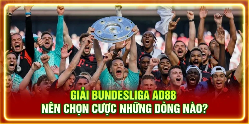 Giải Bundesliga AD88 nên chọn cược những dòng nào?