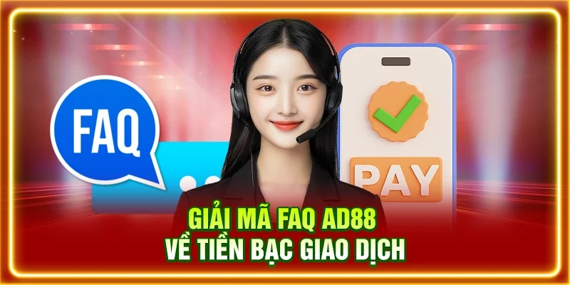 Giải mã FAQ AD88 về tiền bạc giao dịch