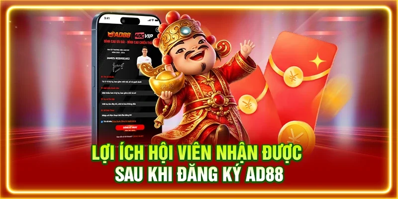 Lợi ích hội viên nhận được sau khi đăng ký AD88