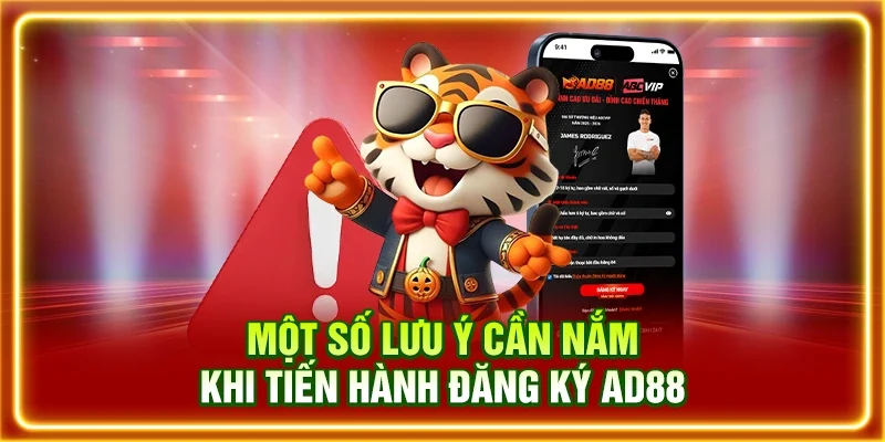 Một số lưu ý cần nắm khi tiến hành đăng ký AD88